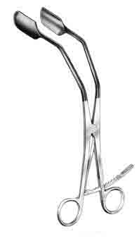 LATERAL VAJİNAL EKARTÖR 2X45° EĞRİ